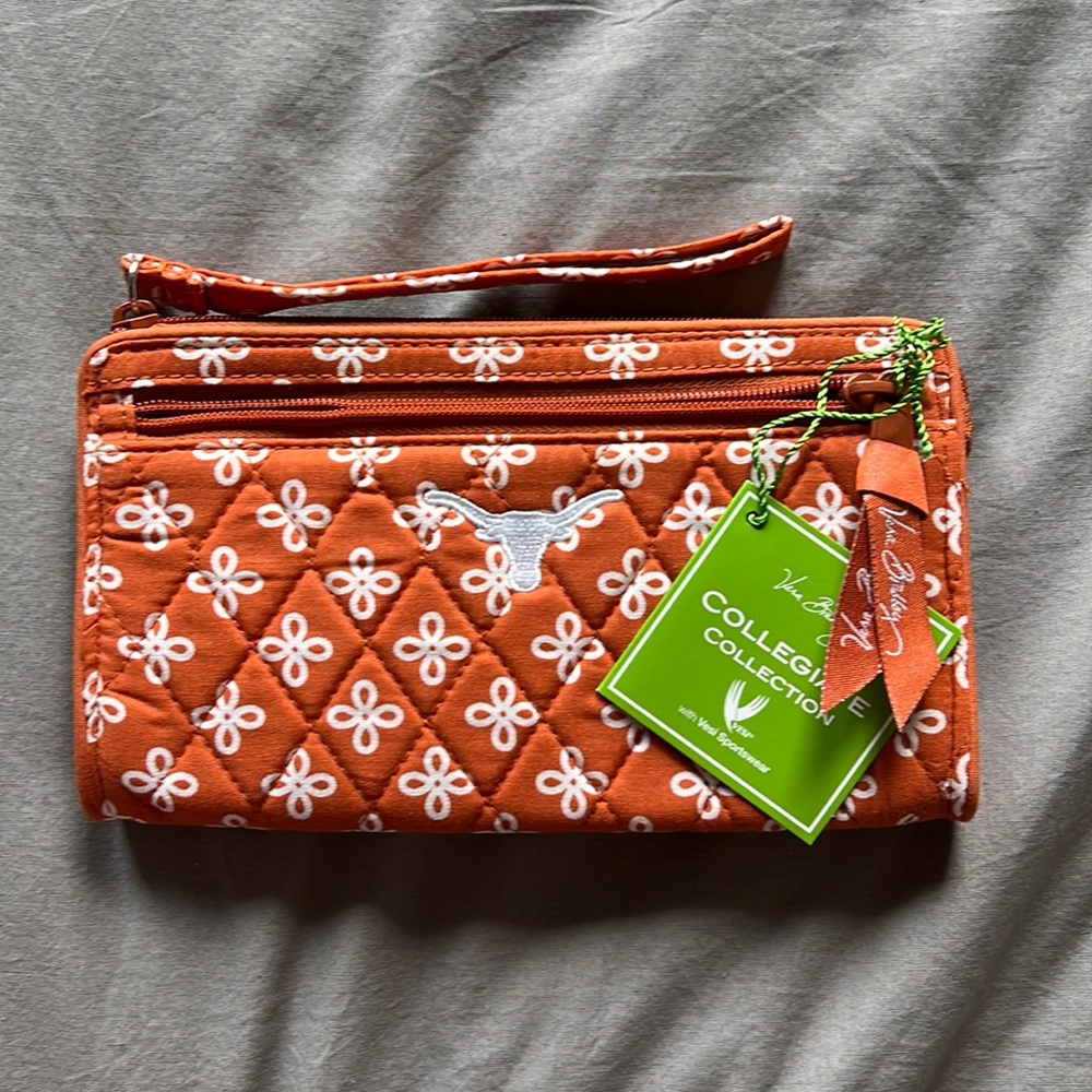 Vera Bradley Collegiate Collection :Texas Longhorn wallet